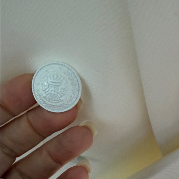 L'AGENCE Ivory Double-Breasted Blazer NWT SIZE 2 - Picture 5 of 12